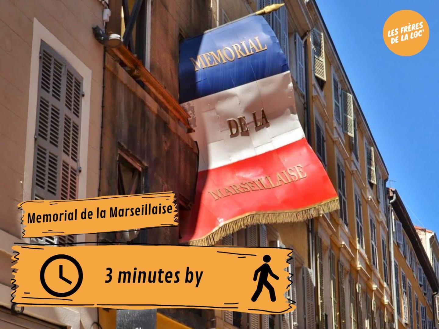 Charmant Appartement - Avec Balcon & Climatisation - Les Freres De La Loc' マルセイユ エクステリア 写真