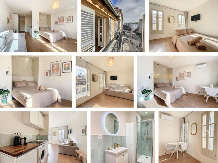 Charmant Appartement - Avec Balcon & Climatisation - Les Freres De La Loc' マルセイユ エクステリア 写真
