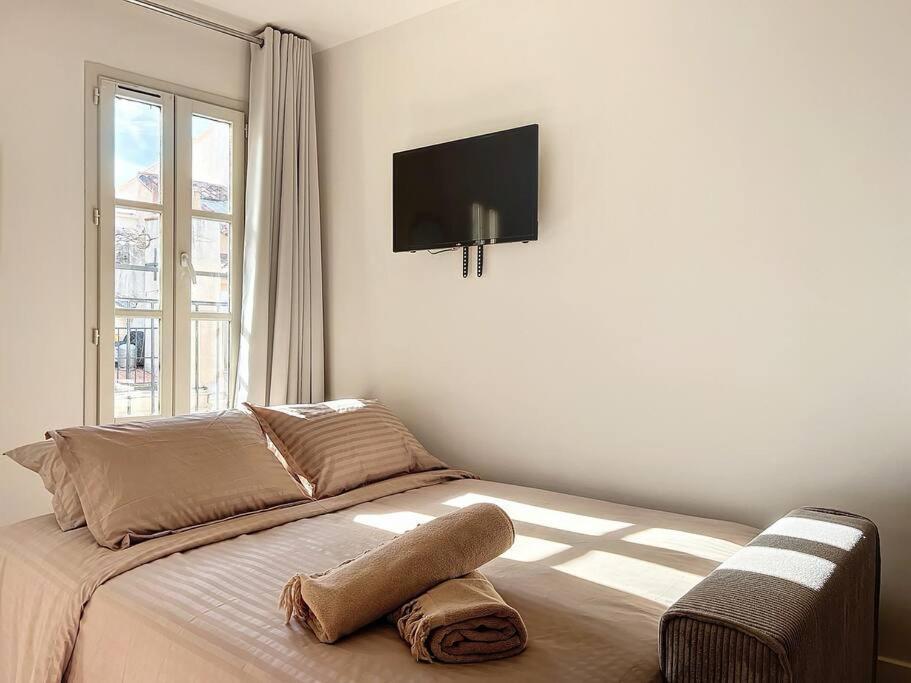 Charmant Appartement - Avec Balcon & Climatisation - Les Freres De La Loc' マルセイユ エクステリア 写真